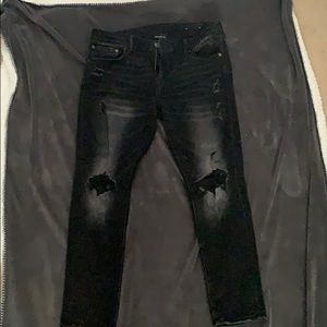 AE AirFlex+ Skinny Jeans Men’s Black